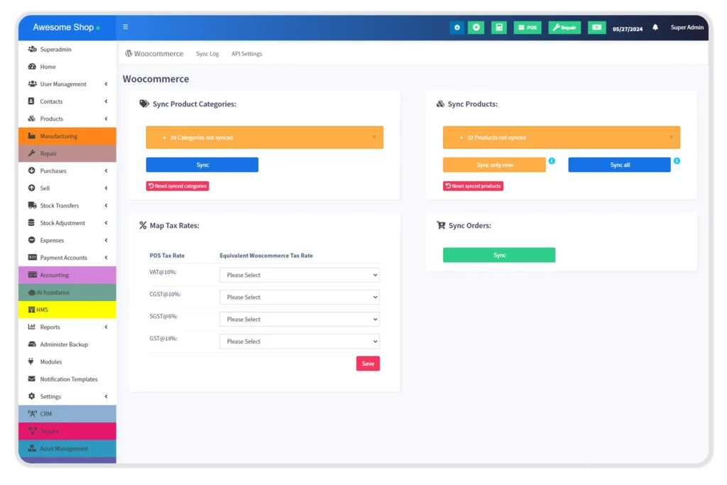 WooCommerce Module