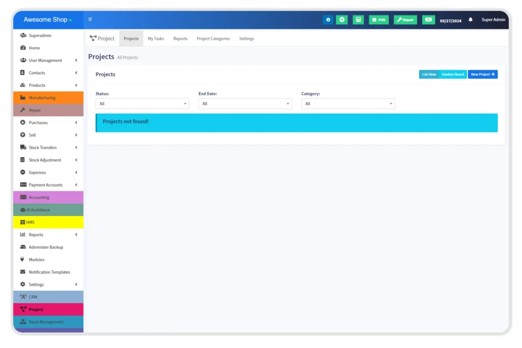 Projects-Module