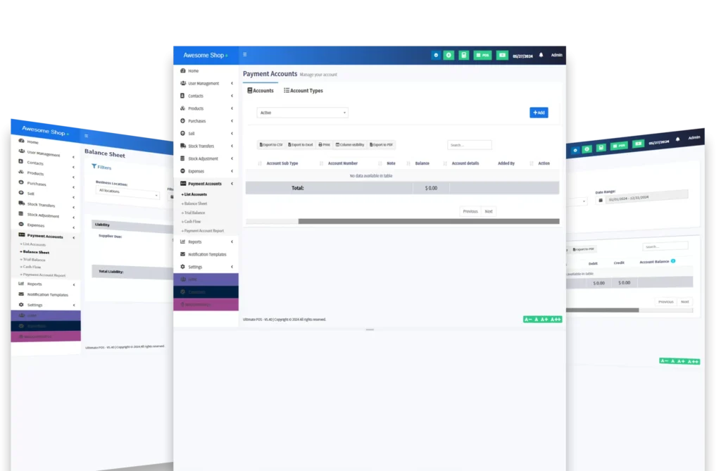 Payment-Accounts